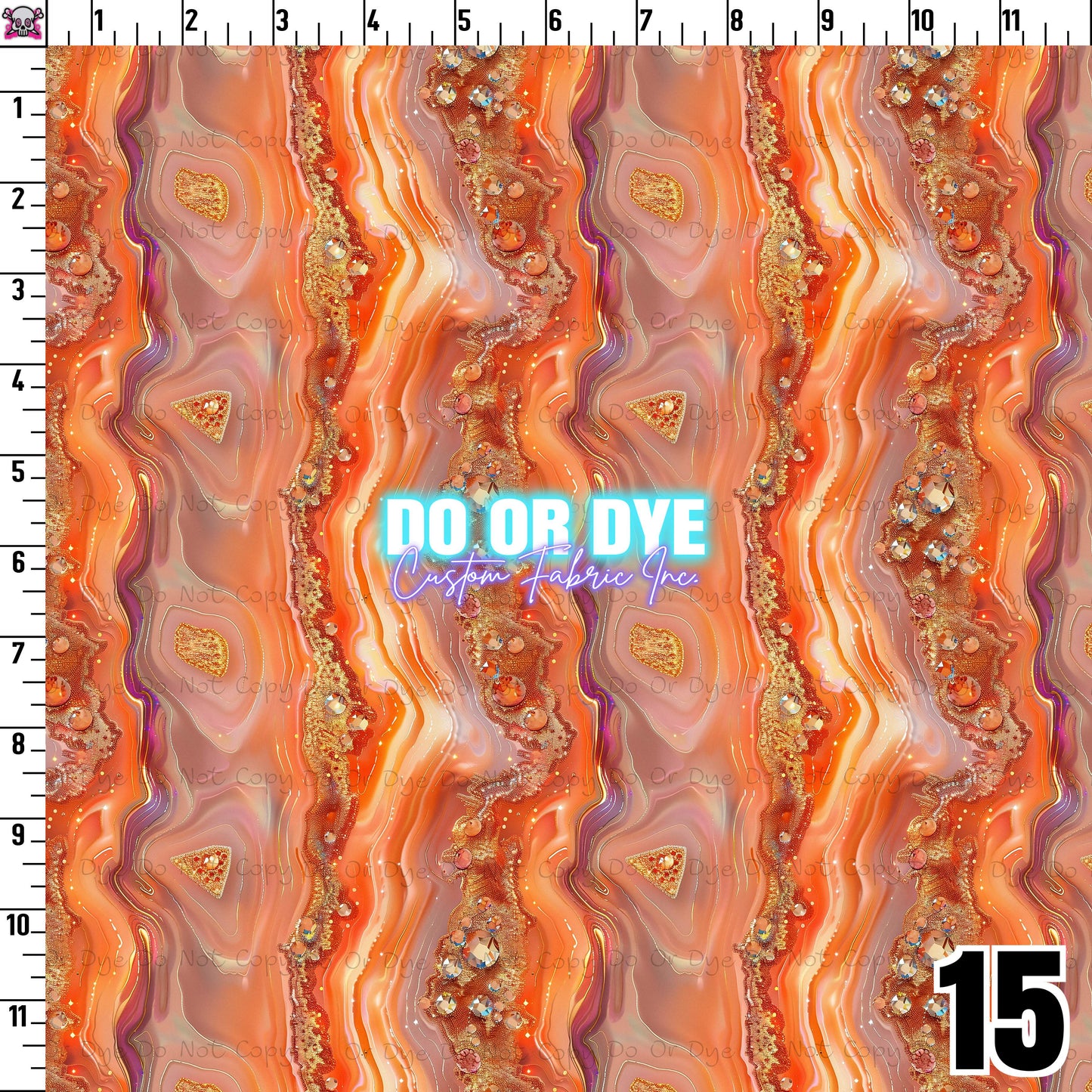 Nacre Agates ORANGE COLLECTION