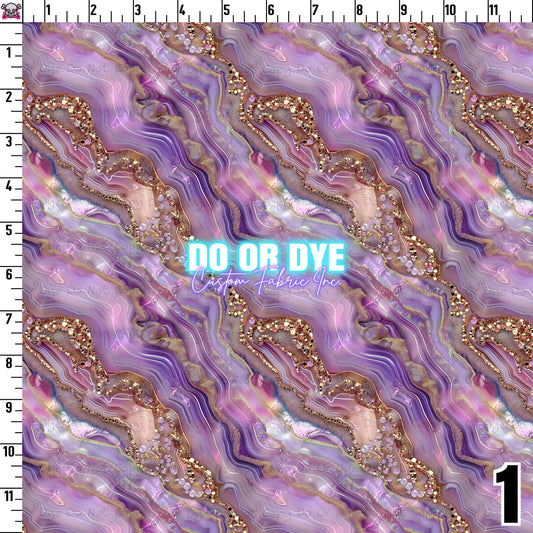 Nacre Agates LIGHT PURPLE COLLECTION