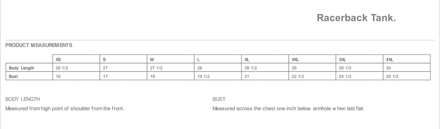 Women's Gathered Racer Back Tank