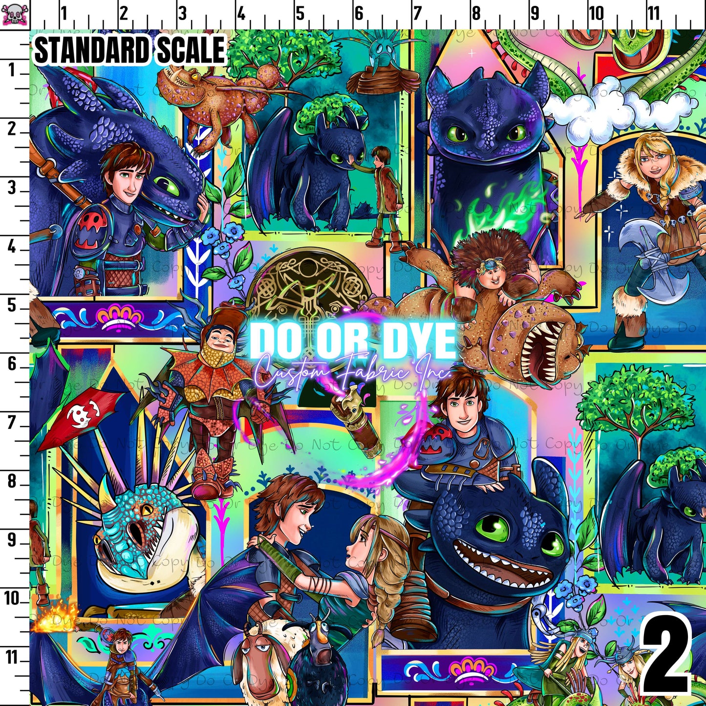 HTTYD Dragon Frames ALL COLORWAYS