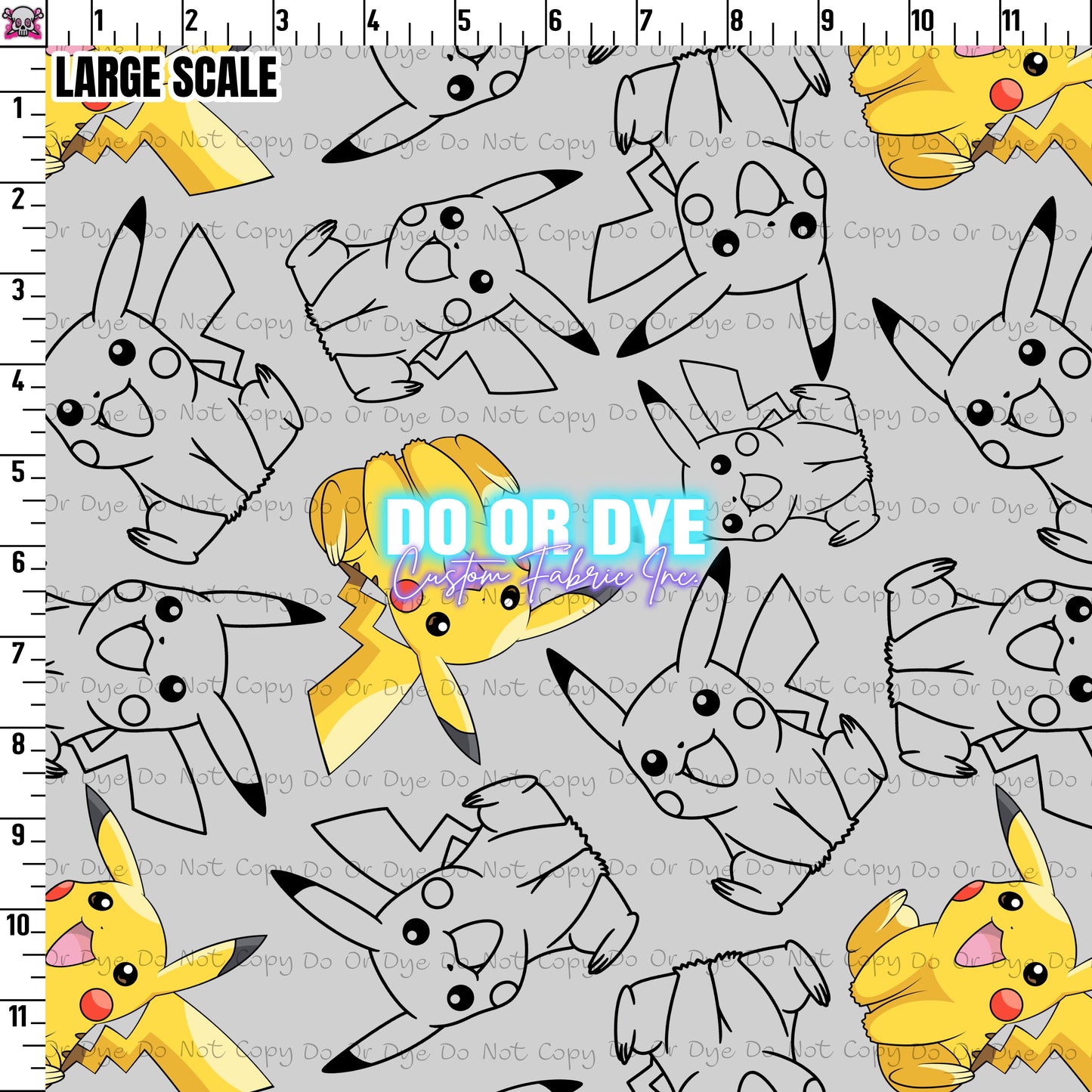 Pik Of Yellow On Grey