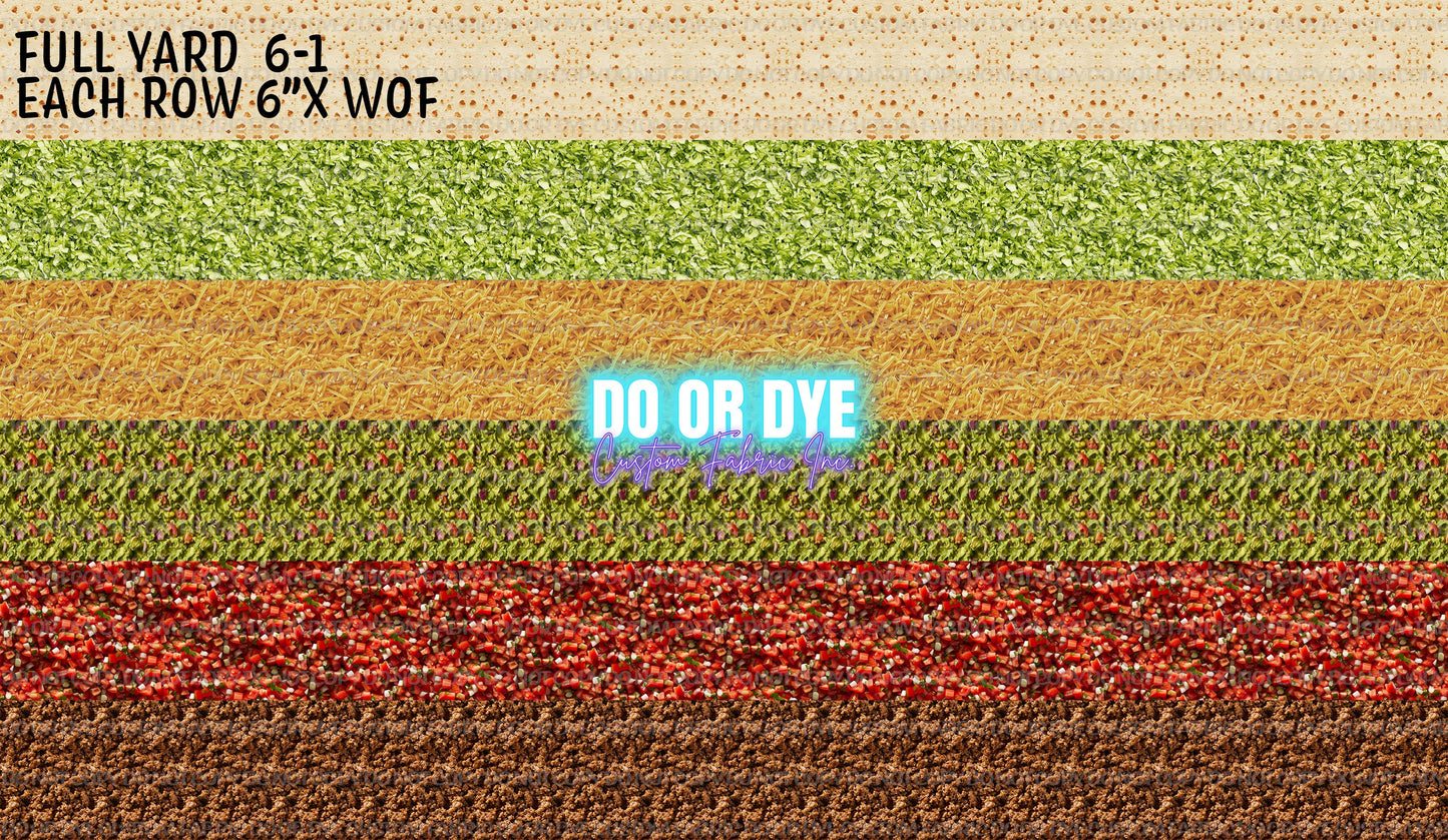 Taco Stripes Full Yard Listing