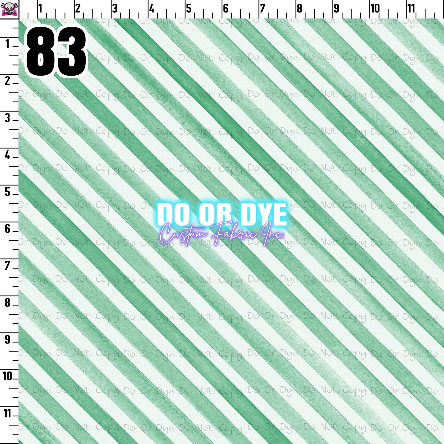 Watercolor Diagonal Stripes ALL COLORS