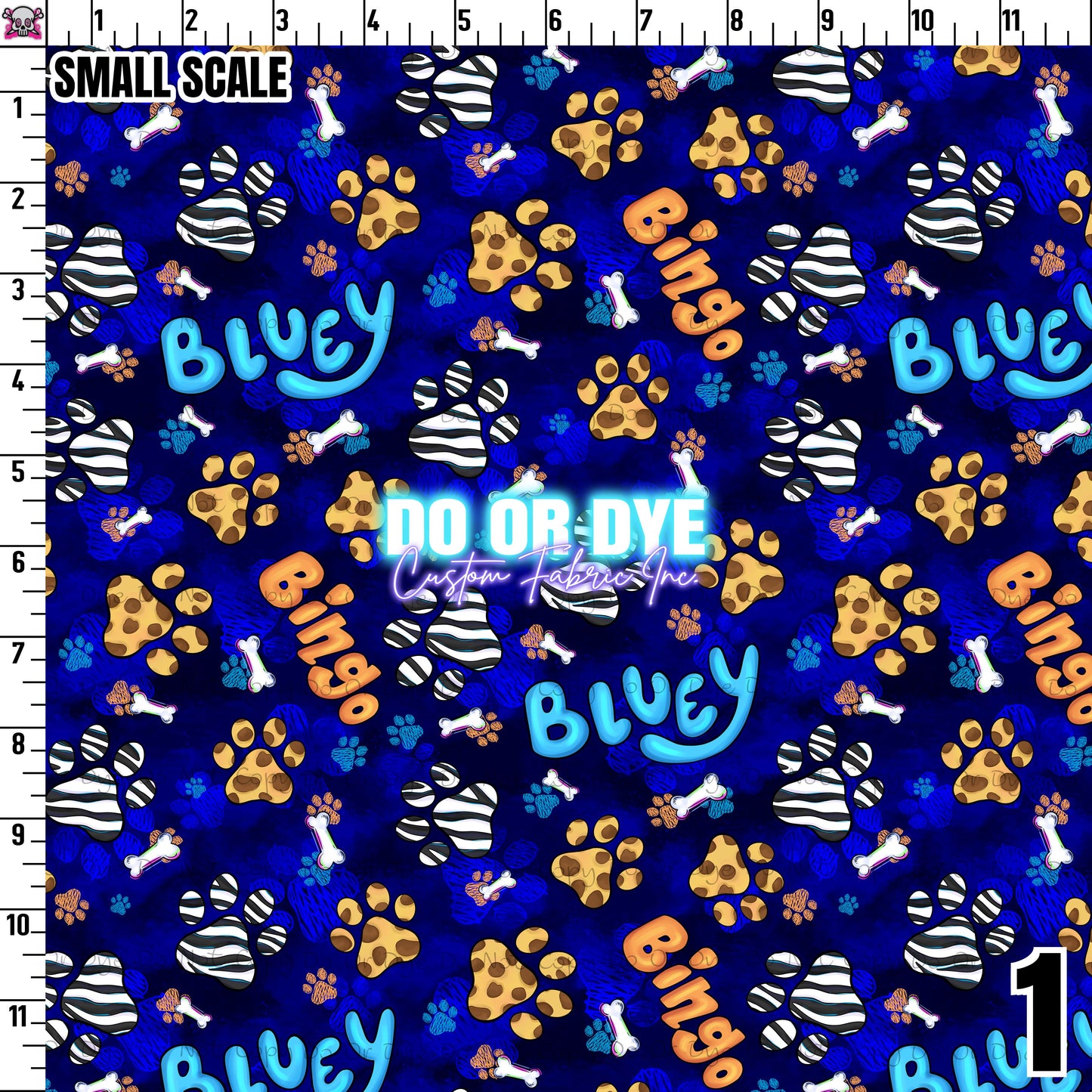 Blue Dog Paw Coord DoD Semi Exclusive ALL COLORWAYS