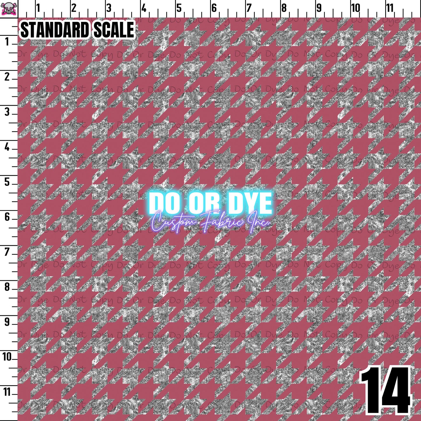 Silver Houndstooth ALL COLORS