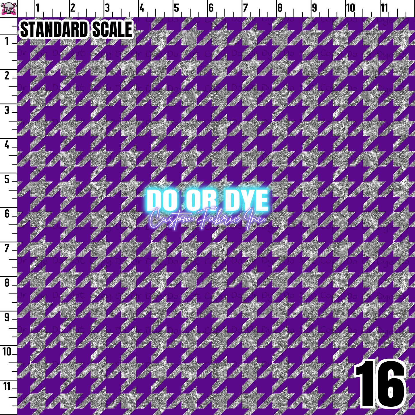 Silver Houndstooth ALL COLORS