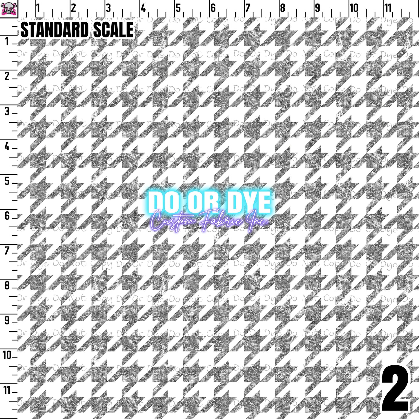 Silver Houndstooth ALL COLORS
