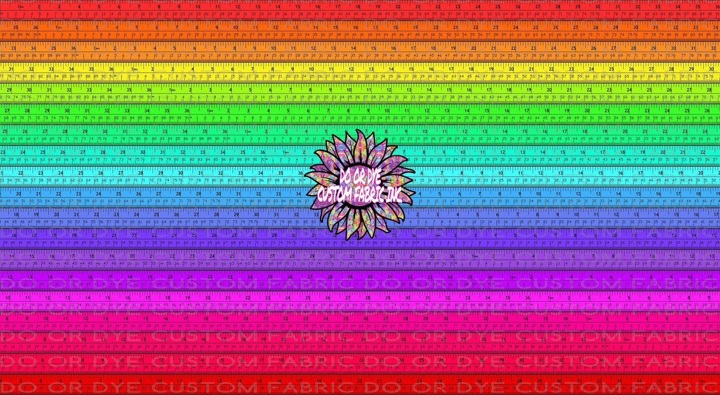 Bright Rainbow Measuring Tape DoD Exclusive - RTS
