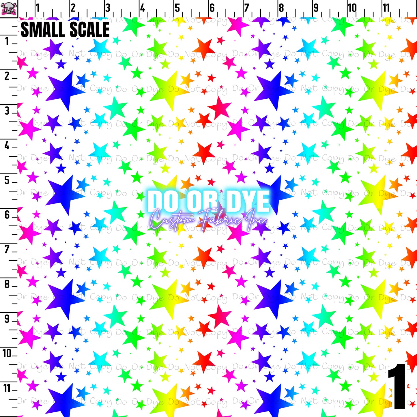 Rainbow Ombre Stars ALL COLORWAYS
