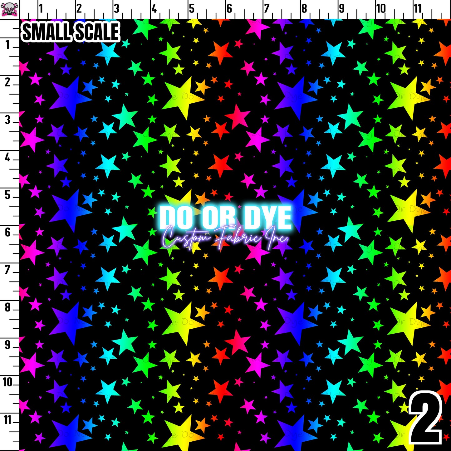 Rainbow Ombre Stars ALL COLORWAYS