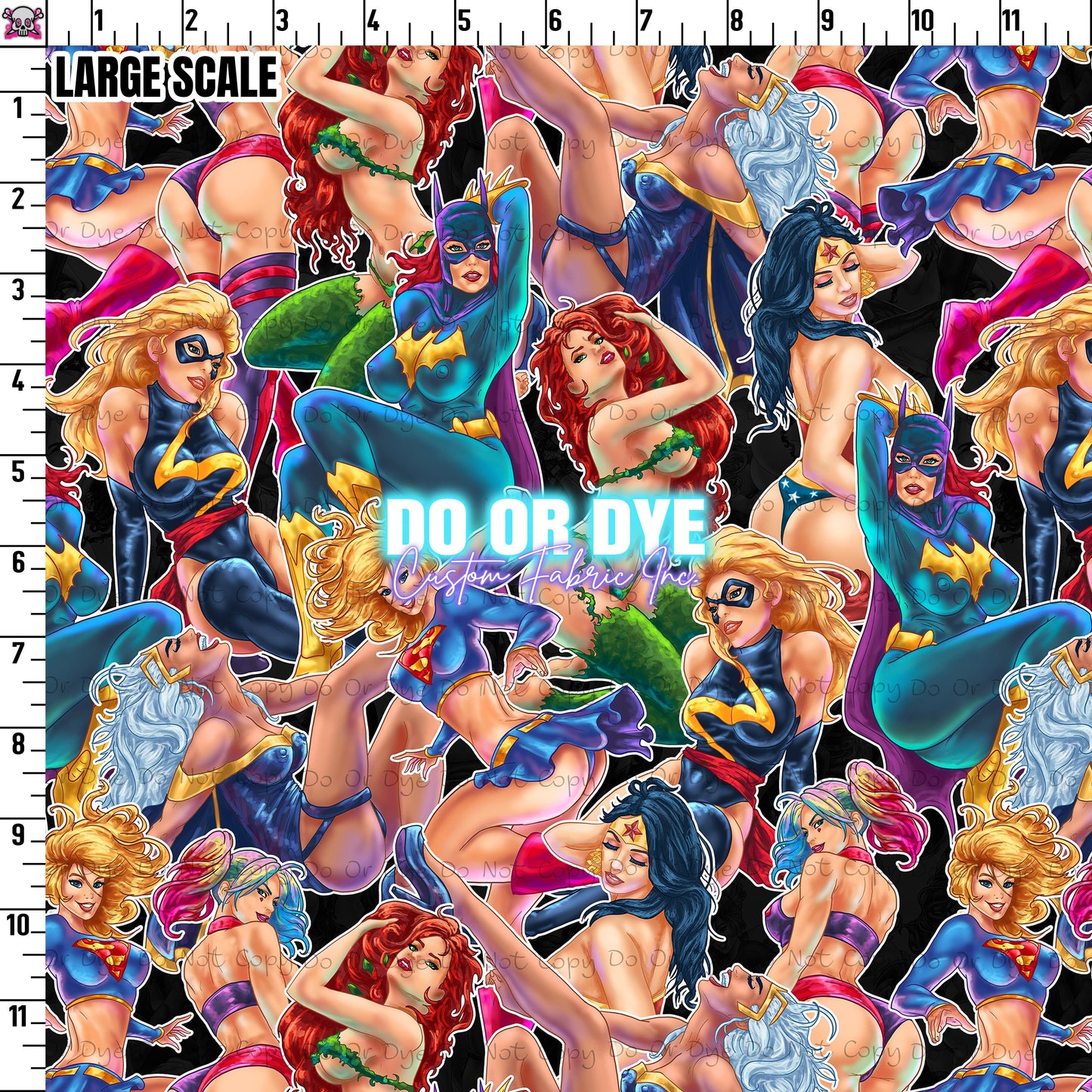 Superhero Pinups Stacked DoD Exclusive