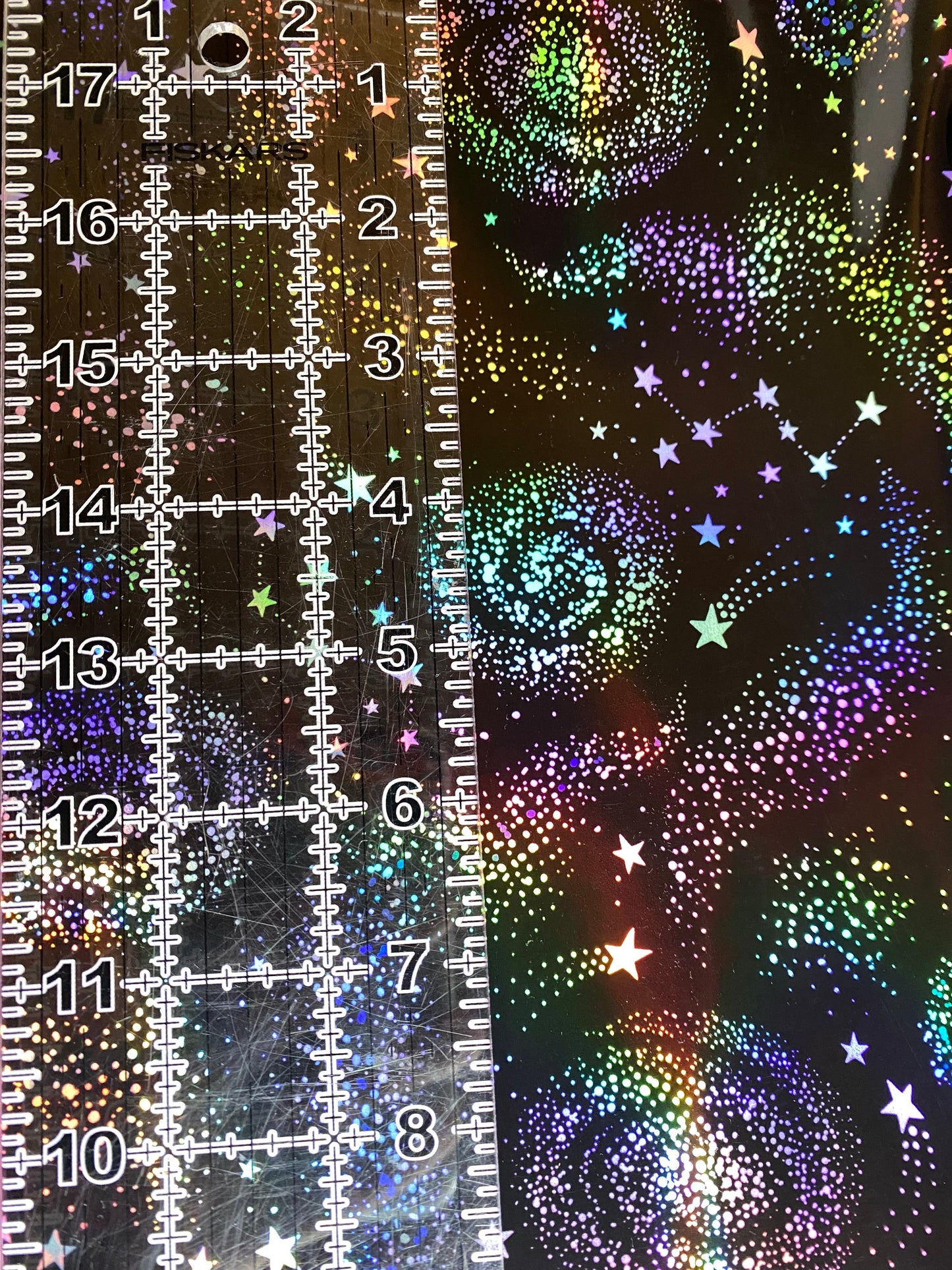 RETAIL Printed Holographic .5mm Soft Back VINYL