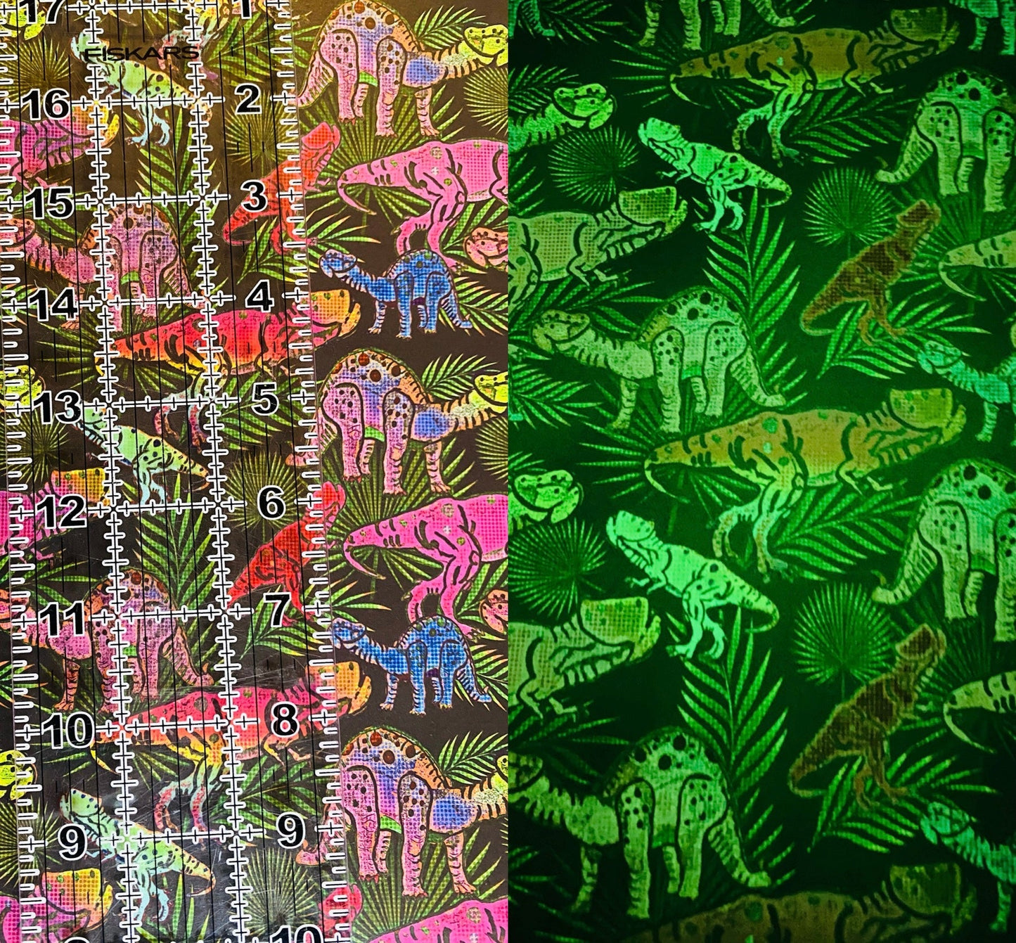 Printed Glow In The Dark .8mm Soft Back VINYL RETAIL
