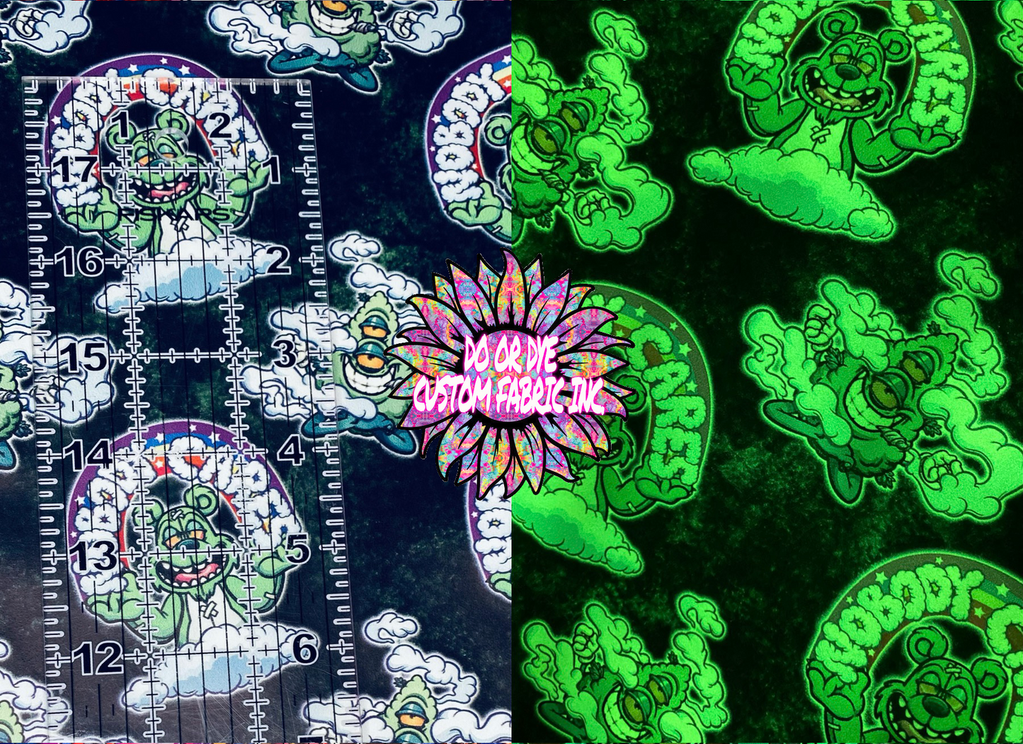 Printed Glow In The Dark .8mm Soft Back VINYL RETAIL