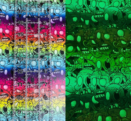 Printed Glow In The Dark .8mm Soft Back VINYL RETAIL