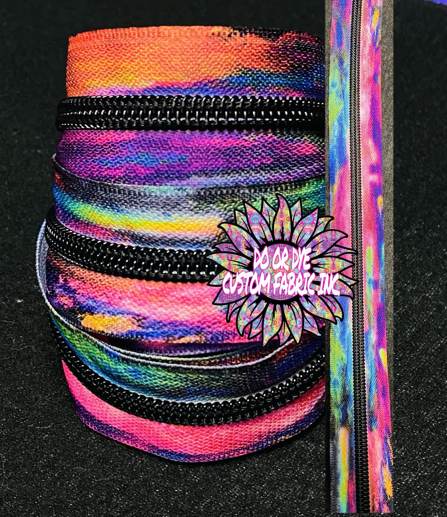 Color Explosion #5 Nylon Zipper Tape RETAIL
