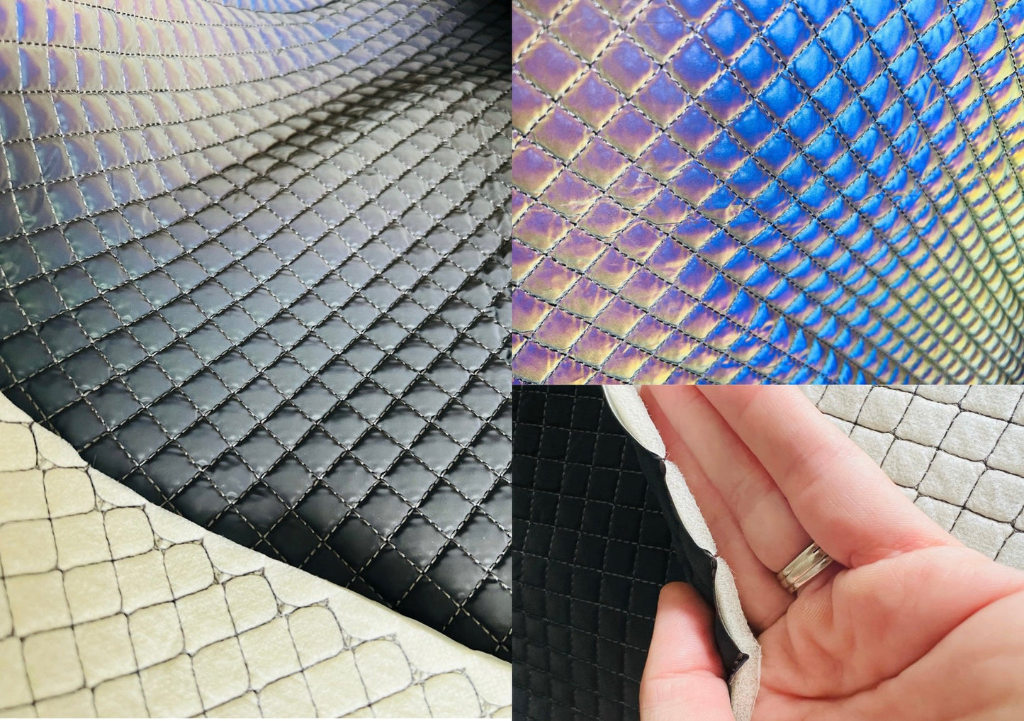 RETAIL Quilted Light Reflective Material