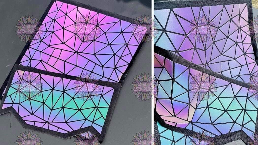 Light Reflective Large Clutch Precut RETAIL