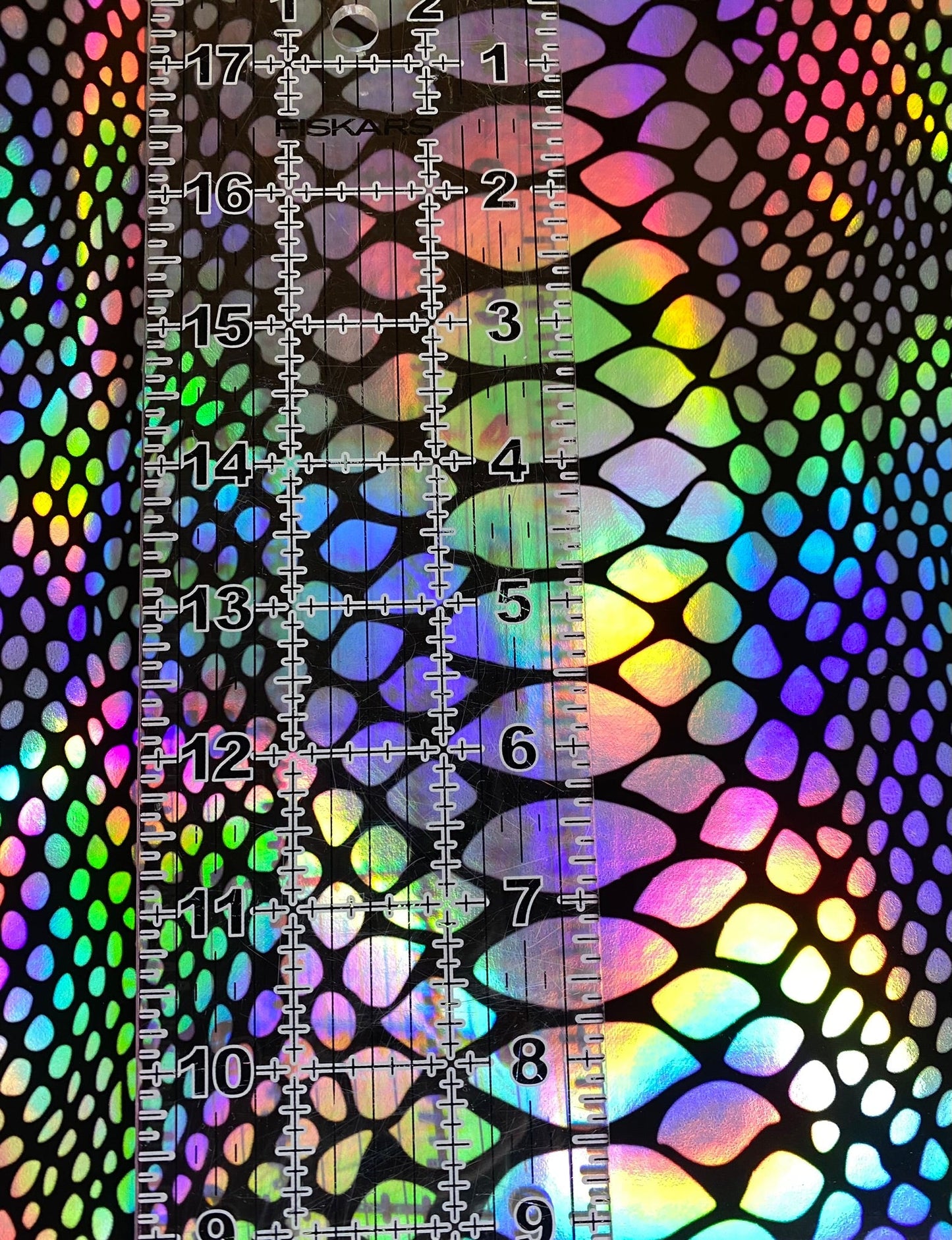 RETAIL Printed Holographic .5mm Soft Back VINYL
