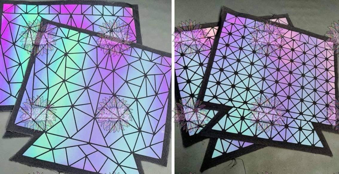 Light Reflective Bucket Bag Precut RETAIL