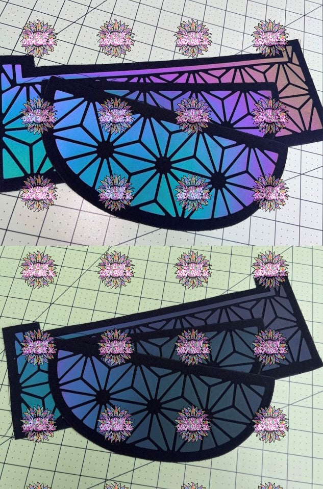 Light Reflective 3 piece Fanny Pack Precut RETAIL