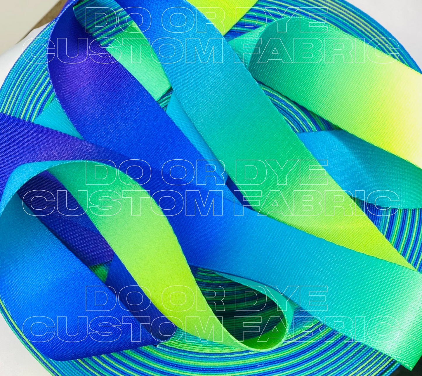 RETAIL Custom Printed Webbing 1mm thick