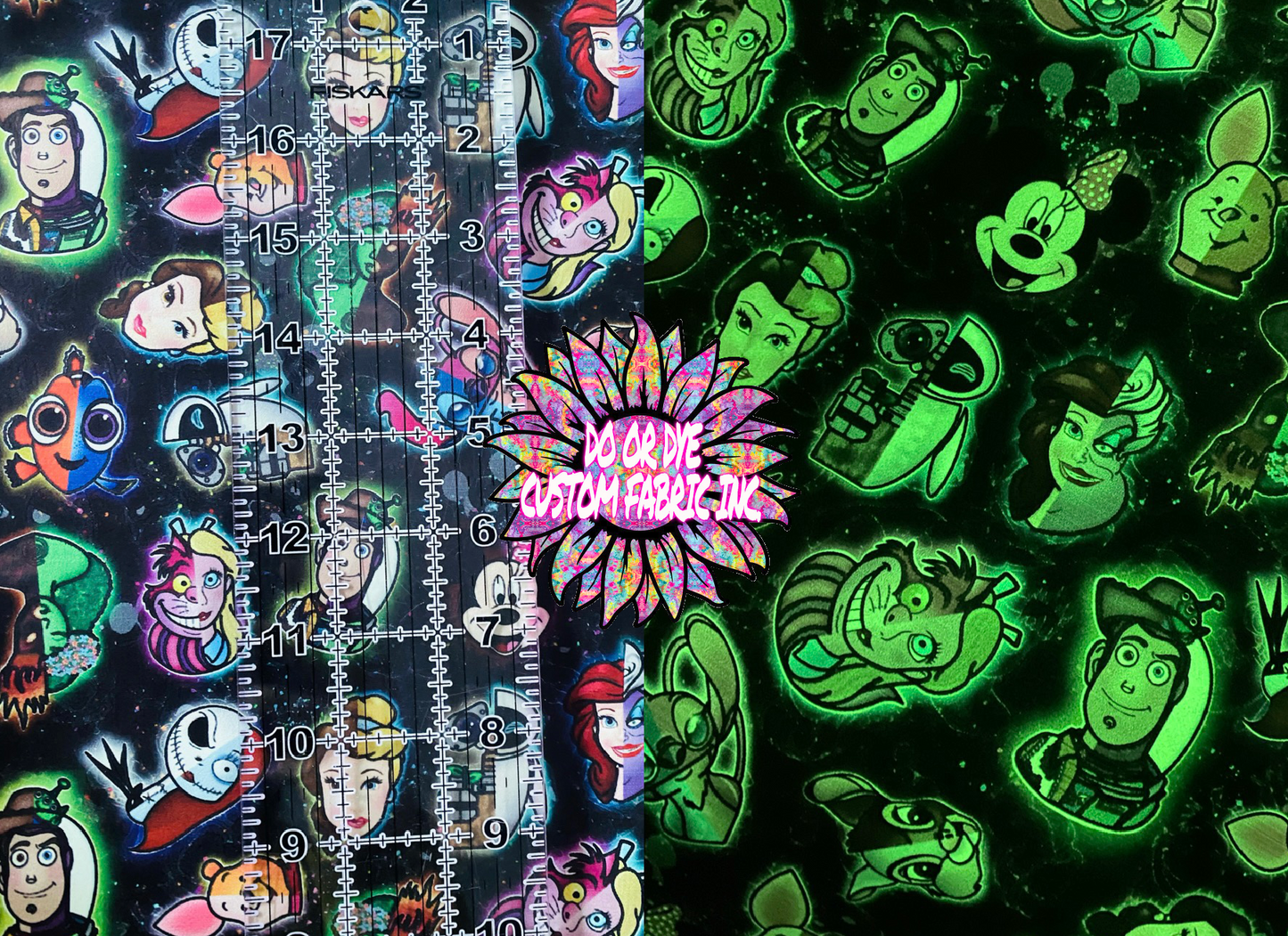 Printed Glow In The Dark .8mm Soft Back VINYL RETAIL