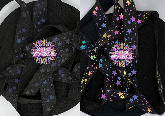 Light Reflective Stars Webbing RETAIL