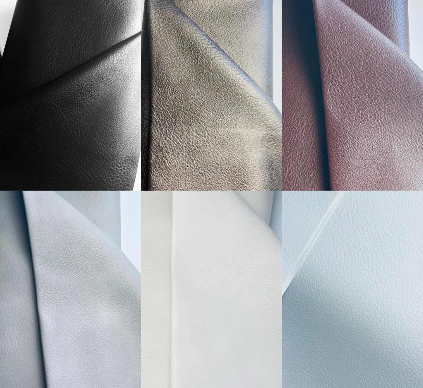 RETAIL Vegan Italian Leather 1-1.2mm Soft Back VINYL