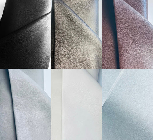 RETAIL Vegan Italian Leather  1-1.2mm Soft Back VINYL