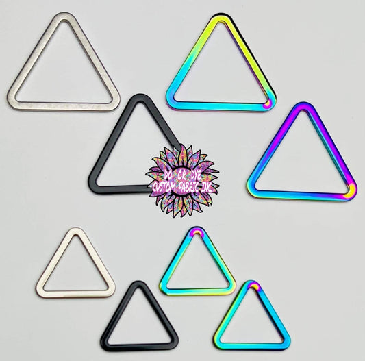 Open Triangle Strap Clasp Connector RETAIL