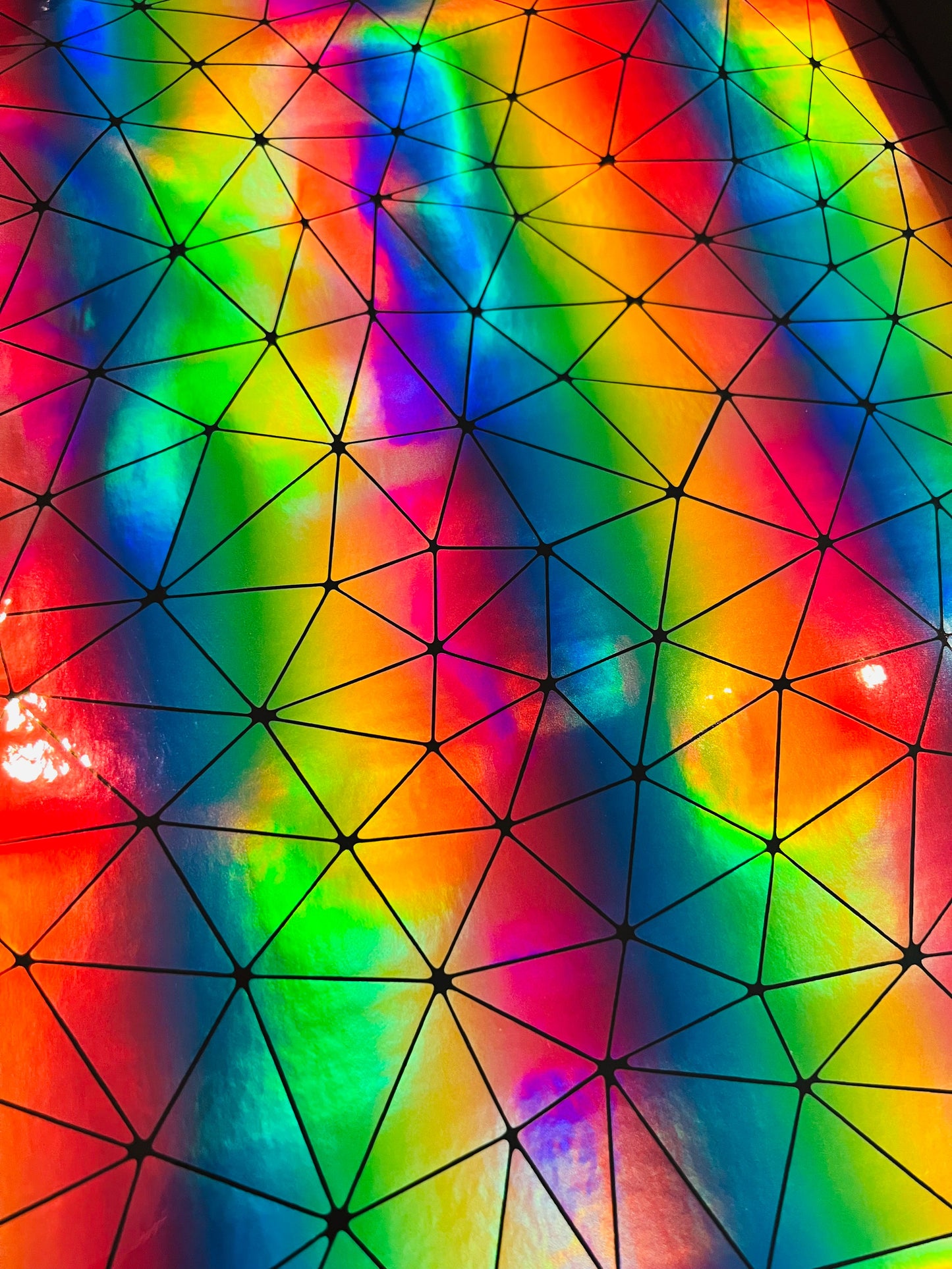 RETAIL Holographic Rainbows Soft Back VINYL