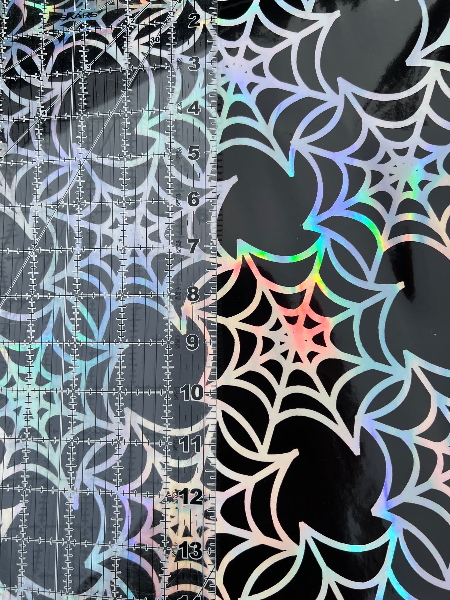 RETAIL Printed Holographic .5mm Soft Back VINYL