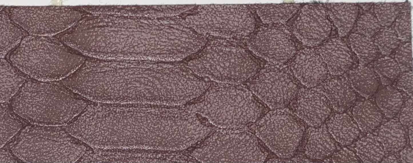 RETAIL Solid Soft Suede Reptile Faux Leather .7mm Soft Back