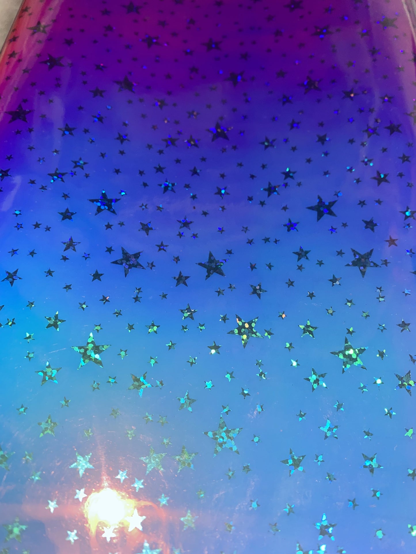RETAIL Holographic Stars Soft Back VINYL