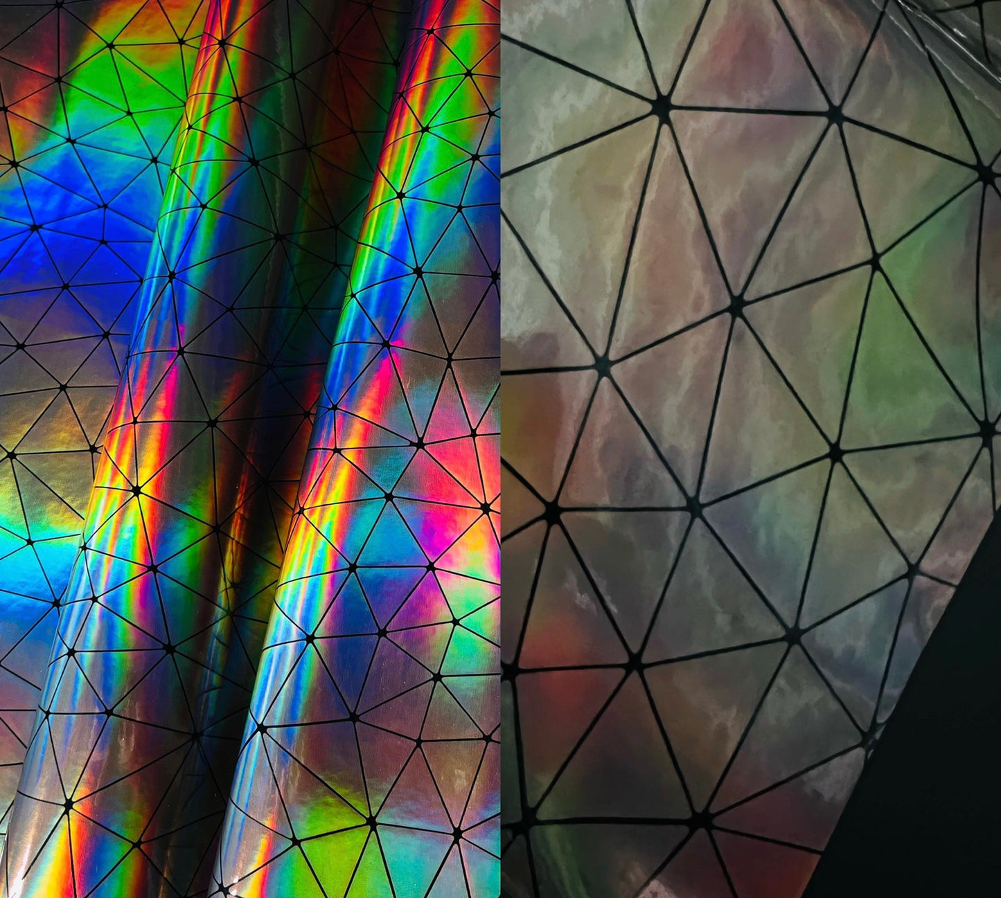 RETAIL Laminated Printed Geos .6mm Soft Back VINYL