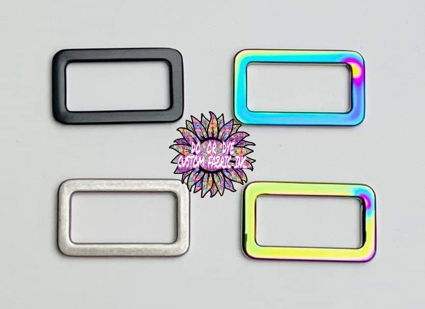 Softly Squared Edge Rectangle Rings RETAIL