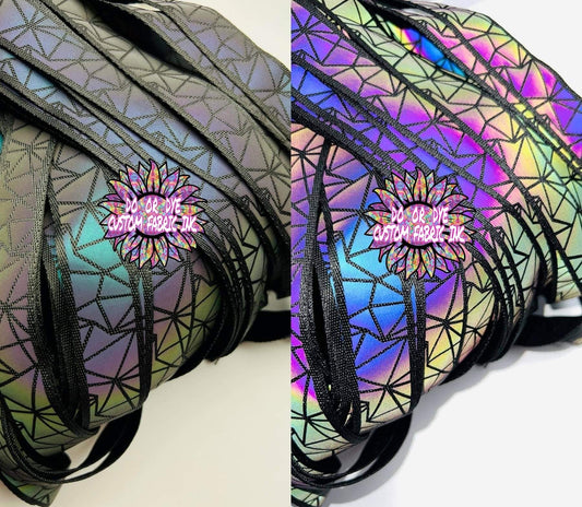 Light Reflective Geometric Webbing RETAIL