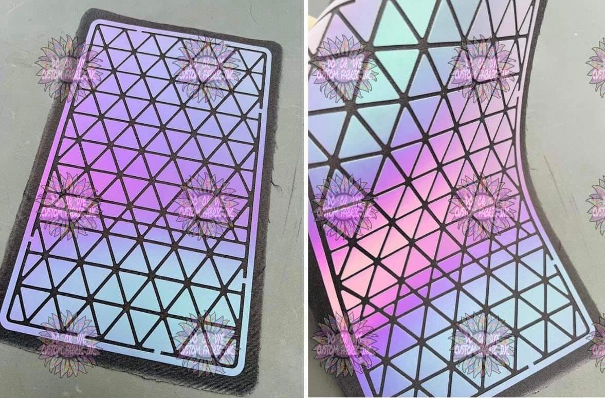 Light Reflective Tri Fold Wallet Pattern Piece RETAIL