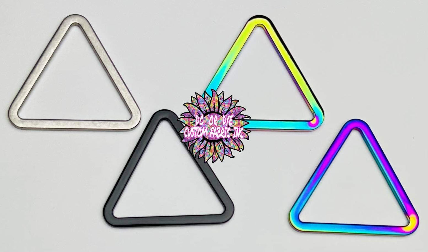 Open Triangle Strap Clasp Connector RETAIL