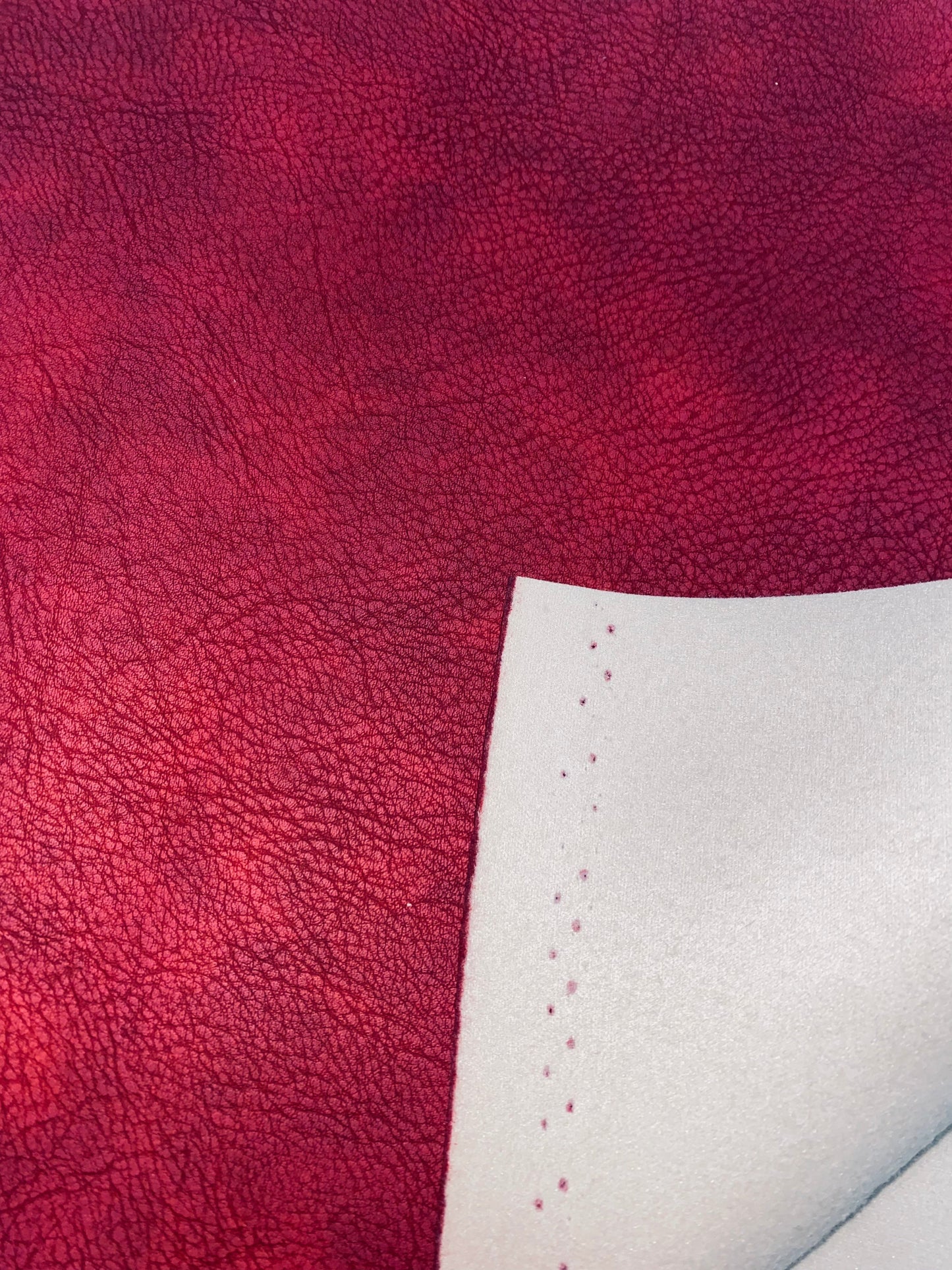 RETAIL Pig Skin Suede Vegan Leather .6mm soft back