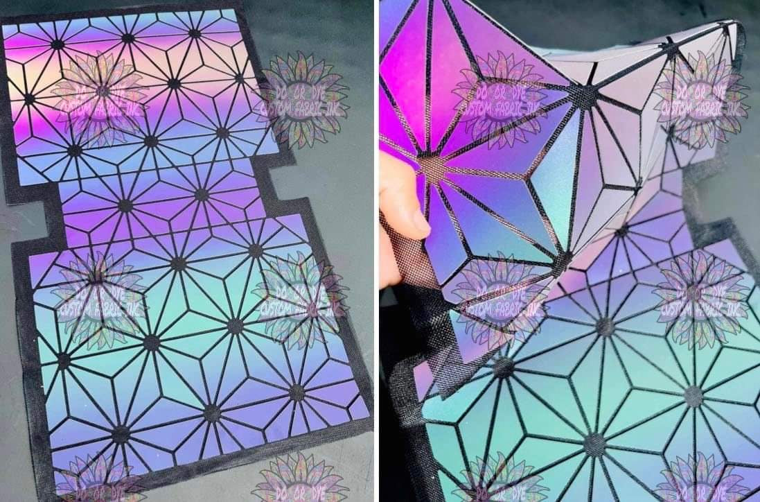 Light Reflective Large Accessories Bag Pattern Piece RETAIL