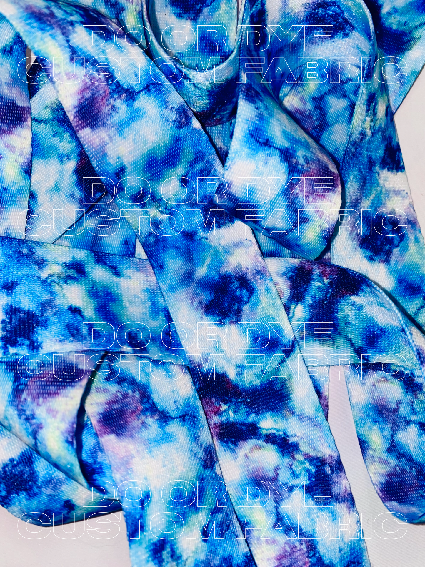 RETAIL Custom Printed Webbing 1mm thick