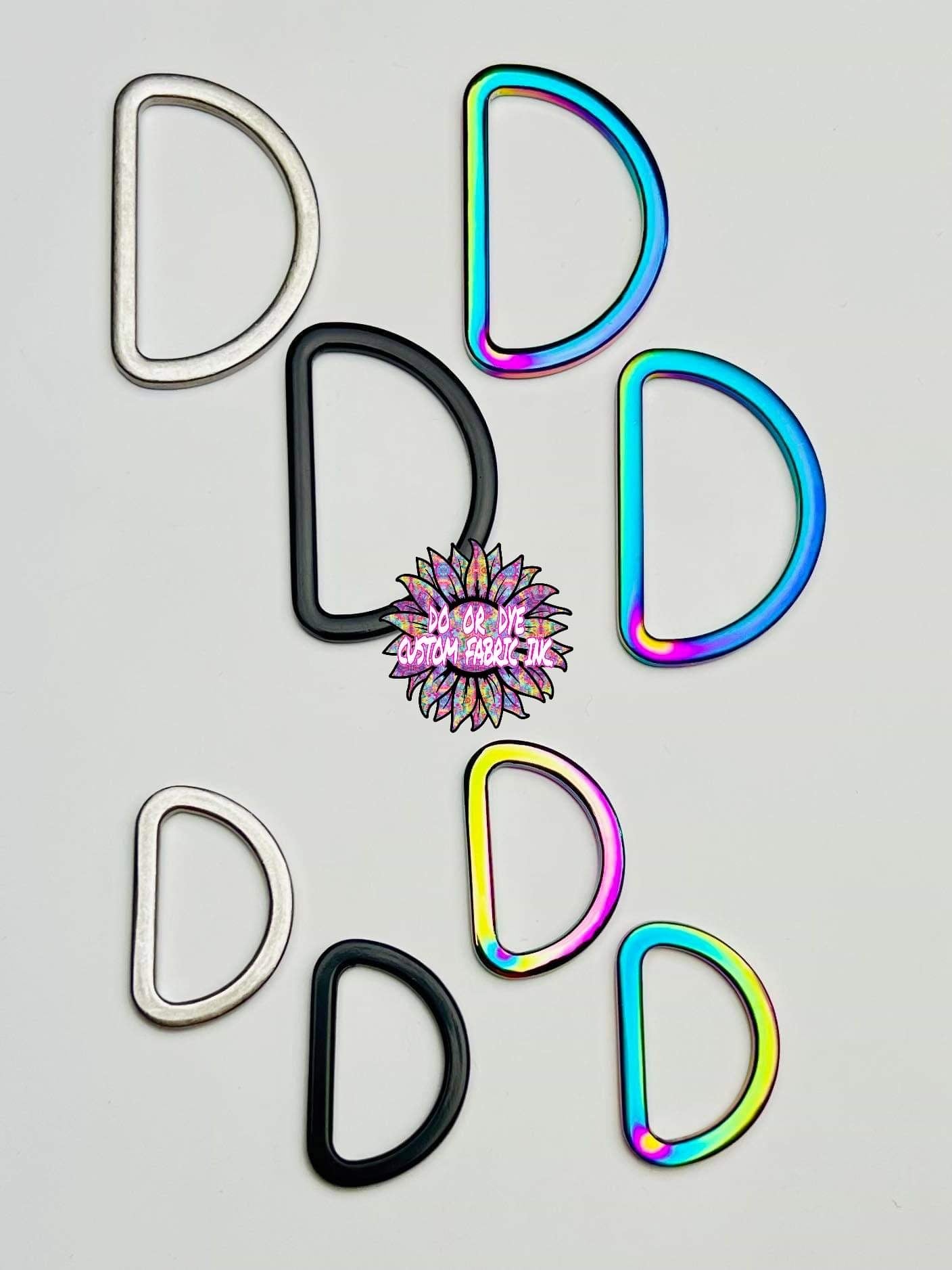 Softley Squared Edges Flat Surface D Rings RETAIL