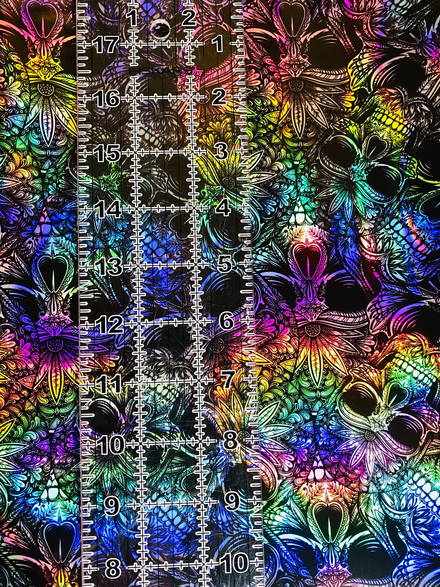 RETAIL Printed Holographic .5mm Soft Back VINYL