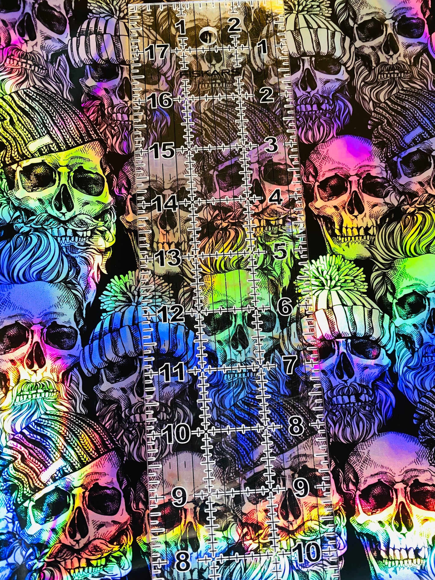 RETAIL Printed Holographic .5mm Soft Back VINYL