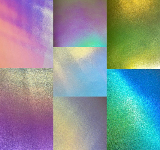 RETAIL Color shifting sealed micro glitters .9mm Soft back
