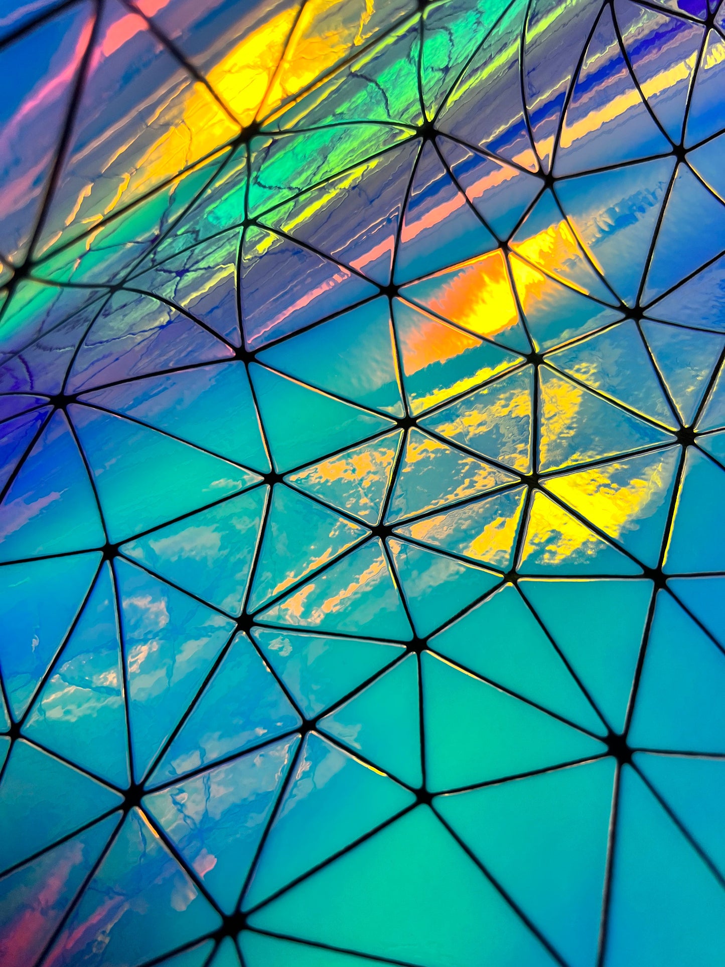 RETAIL Laminated Embossed Geos .7mm Soft Back VINYL