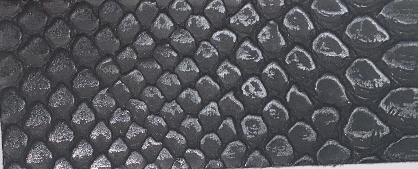 RETAIL Solid Soft Suede Reptile Faux Leather .7mm Soft Back