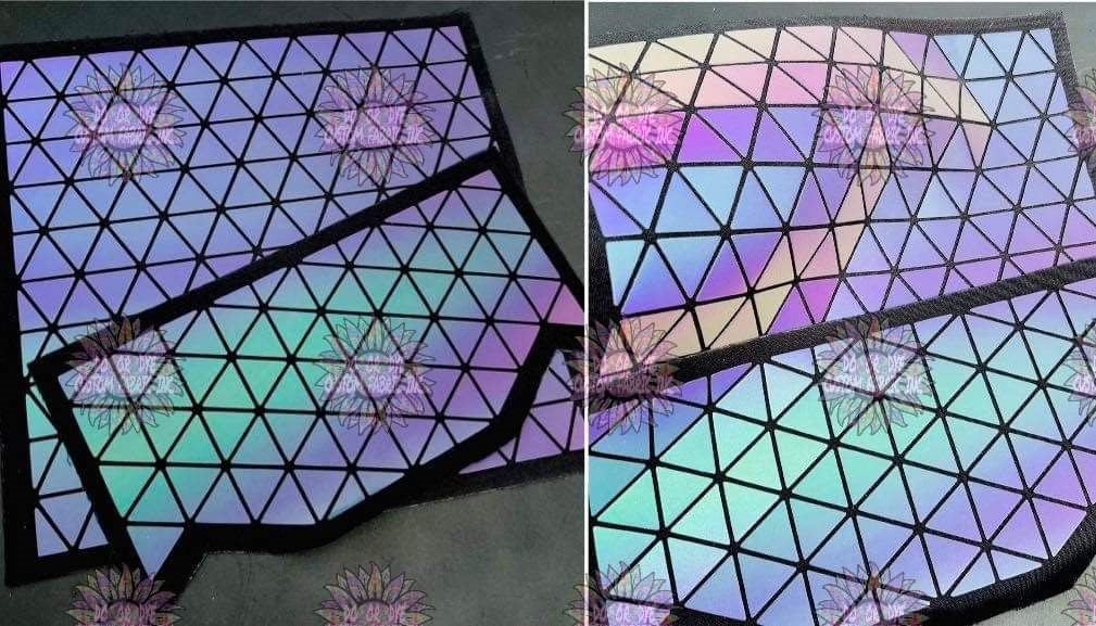 Light Reflective Large Clutch Precut RETAIL